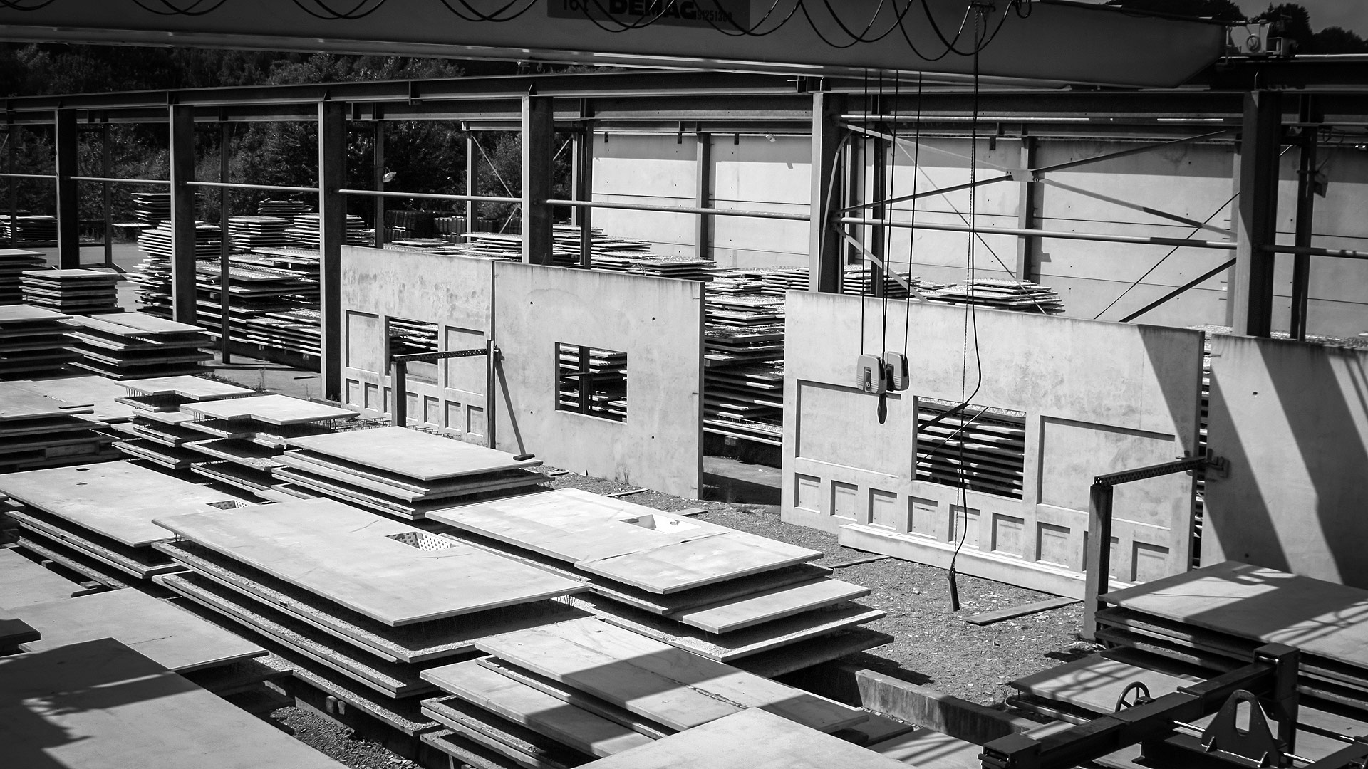 Handel mit Baustoffen